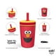 thumbnail image 4 of Zak Designs Sesame Street Kelso Tazas para niños pequeños para viajes o en casa, taza de acero inoxidable con aislamiento al vacío de 12 oz con diseño a prueba de fugas es perfecta para niños (Elmo), 4 of 5