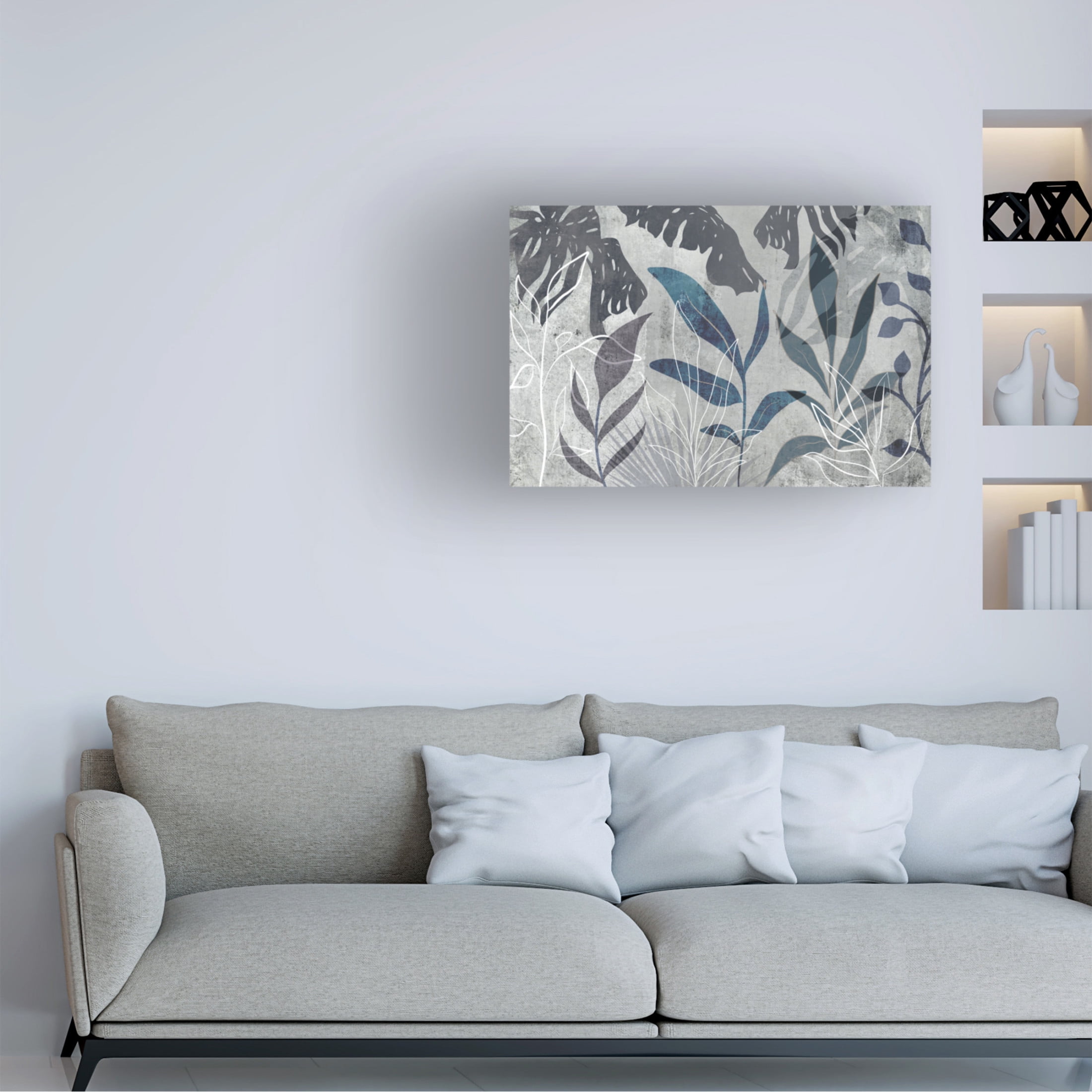 Trademark Fine Art Andrea Haase  Modern Botanical No3 Canvas Wall Art
