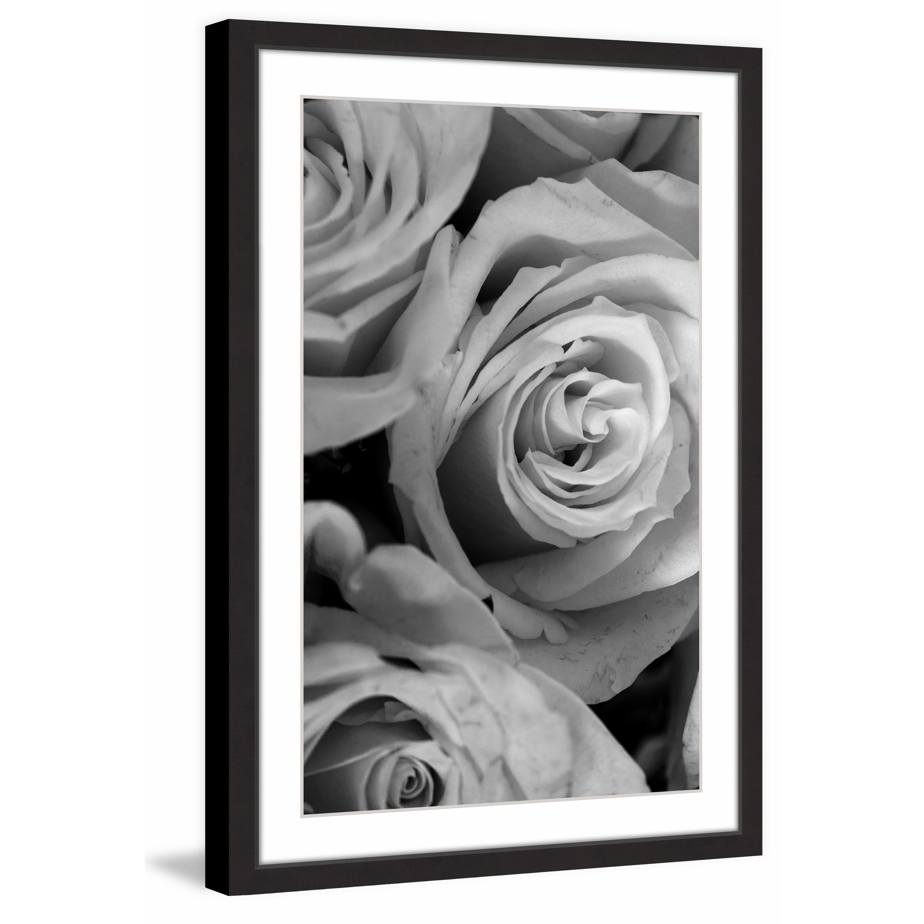 The Eyes of the Rose Framed Painting Print