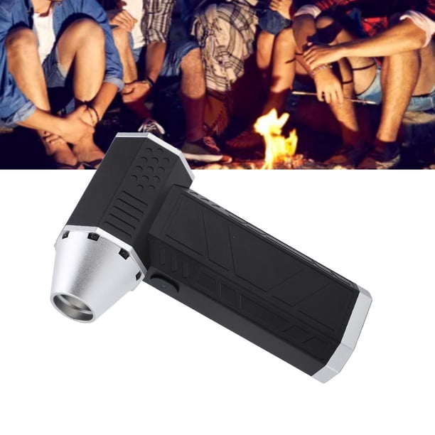 Mini Turbo Fan Jet Air Duster, 120000 Rpm Motor Sin Escobillas, 3 Velocidades, Recargable, Luz LED, Soplador De Aire Compacto Para Limpieza, Polvo Y Uso Al Aire Libre