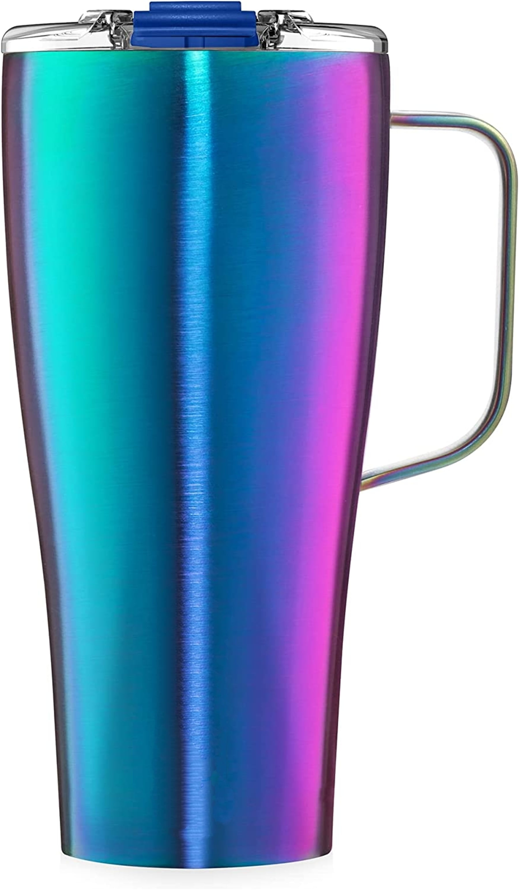BrüMate Toddy - 16oz 100% Leak Proof Insulated Coffee Mug with  Handle & Lid - Stainless Steel Coffee Travel Mug - Double Walled Coffee Cup  (Glitter Rainbow): Coffee Cups & Mugs