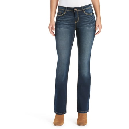 L.e.i. - L.E.I. Juniors' Sophia Slim Bootcut Jeans - Walmart.com