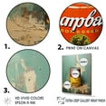 thumbnail image 3 of Designart "Sensational Soup In Popart I" Pop Art Floater Framed Canvas Prints, 3 of 5