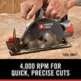 thumbnail image 3 of PORTER-CABLE 20V MAX 6-1/2-Inch Cordless Circular Saw, Tool Only (PCC660B), 3 of 5