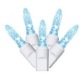 thumbnail image 2 of Vickerman 70 Teal M5 LED Icicle Light on White Wire, 9' Christmas Single Mold Light Strand, 2 of 2