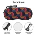 thumbnail image 4 of Picia Circular Stripes Print Sunglasses Case, Eyeglasses Case Protector Large Glasses Case, Key Lock Case Protective Glasses Holder Eyeglasses Cases, 4 of 8