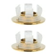 thumbnail image 6 of Viveous 2Pcs Overflow Ring Cover Bathroom Basin Water Hole Insert Trim Ring Round Overflow Drain Cap for Bathroom Kitchen Supplies, 6 of 10