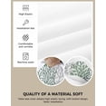 thumbnail image 6 of Sage Green Gray Coral Coastal Seat Covers for Dining Chairs, Summer Beach Stretch Kitchen Chair Slipcovers, Seaside Nautical Dining Room Chair Covers Removable Chair Cover Protector Set of 4, 6 of 6