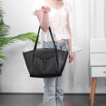 thumbnail image 4 of Bolso Hobo Tote para Mujer Color Sólido Cuero PU Viajes Al, 4 of 9