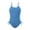 Light Blue - Spaghetti Straps, variant on GYRATEDREAM Girls One Piece Swimsuits Quick Dry Beach Swimwear Bathing Suit with Removeble Chest Pads for Big Girls 9-16 Years
