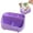 Purple, variant on Small Multifunctional Caddy office desk accessories for women, Home office supply Tray for Stationery, Art Supplies, and Bathroom Storage, Versatile Plastic Compartment Holder(green)