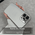 thumbnail image 2 of 14 15promax 13 Funda protectora Nano Ag Frosted Lente de cámara original Teléfonos Anti-caída Anti-huellas Estilo simple, 2 of 5
