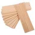 thumbnail image 2 of 10Pcs Unfinished Bookmarks Bamboo Chips Rectangular Cutouts Rectangular Cutouts Bamboo Crafts, 2 of 8