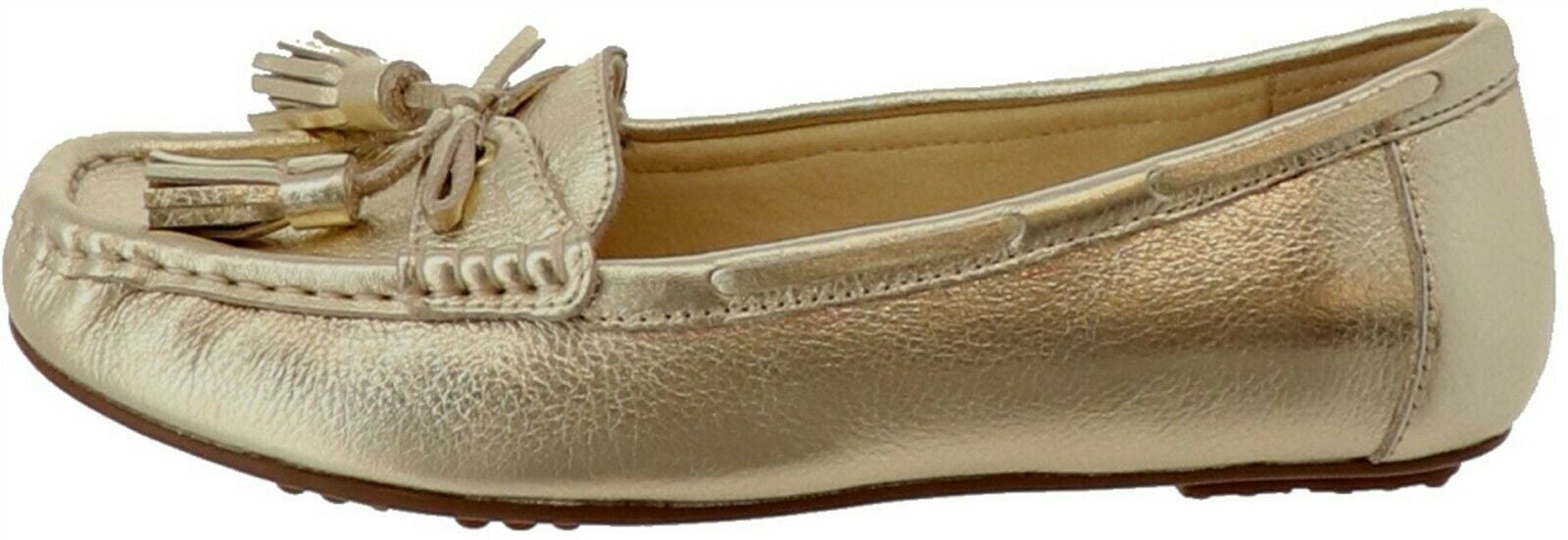 Isaac Mizrahi Leather Moccasins Tassel 