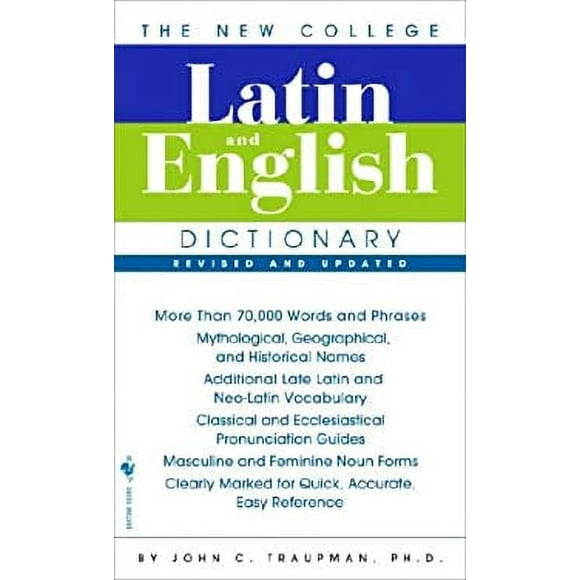 Pre-Owned The New College Latin and English Dictionary, Revised and Updated 9780553590128