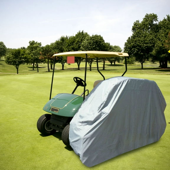 Worgeous Golf Cart Seat Covers Tarp for 2 or 4 Cars, Protective Cover