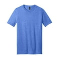 thumbnail image 4 of District Men's Young Short Sleeve Very Important V-Neck Tee Heathered Royal Large, 4 of 5