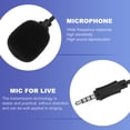 thumbnail image 4 of 2 Pcs Microphone en Ligne à Réduction de Bruit Omnidirectionnel TRS Enregistrement Micro, 4 of 6