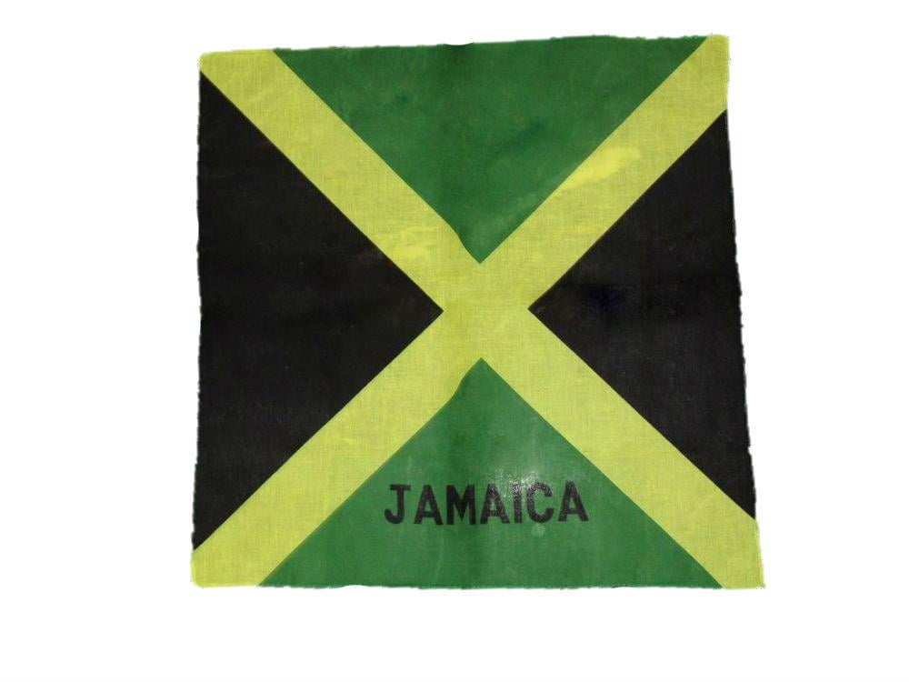 head wrap arm band 22" X 22" 100% cotton Barbados flag bandana 