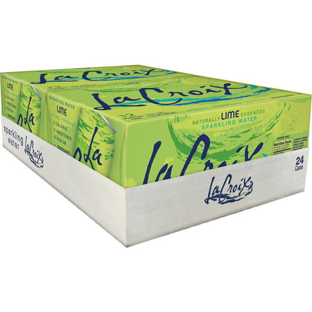 LaCroix Sparkling Water - Lime, 2/12pk/12 fl oz Cans, 24 / Pack (Best Flavored Sparkling Water Brands)