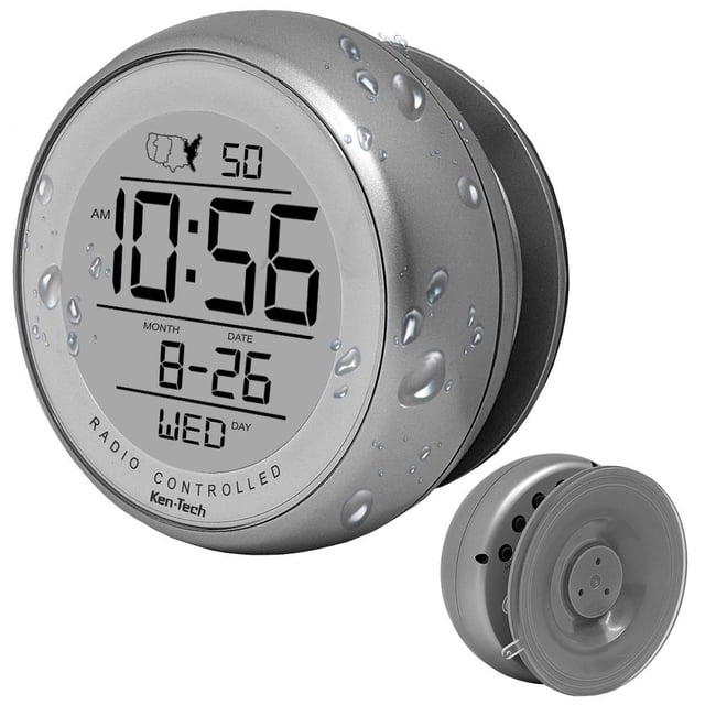 Reloj Ken-Tech T-4660 resistente al agua con ventosa