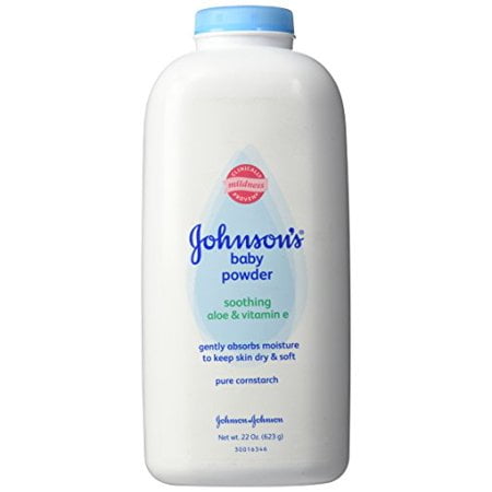 johnson's aloe & vitamin e powder