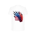 thumbnail image 2 of Yaoyar Men's Tie Dye Shirt Funny Rainbow Psychedelic Graphic Short Sleeve Crewneck Casual T-Shirt Tops, 2 of 5