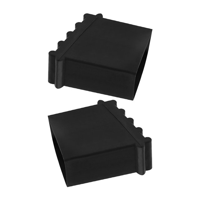 DEEPCRAFF 2Ud Cubiertas Antideslizantes De Goma Para Patas De Negras Con Protección Eléctrica Para Uso En Casa