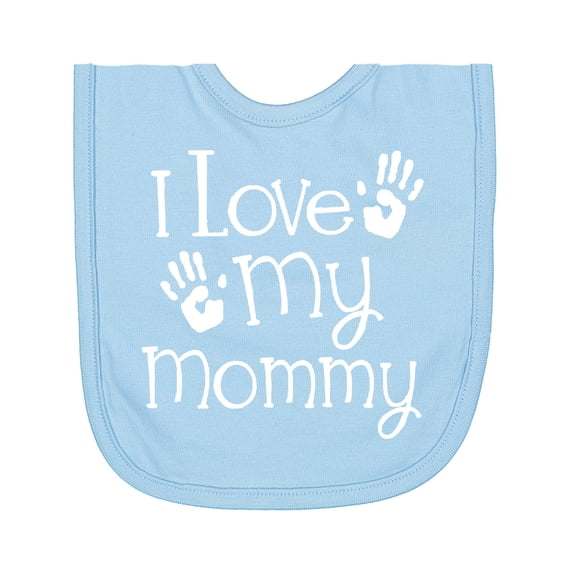 Inktastic I Love My Mommy Mothers Day Newborn Bib