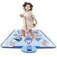 thumbnail image 3 of LEZZYRUCK Dance Mat for Girls Game Toys Waterproof and Non-Slip Dance Mat Toys for Boys 3-6 years Birthday Gifts for Kids Blue, 3 of 8