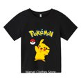 thumbnail image 3 of Ropa de moda de Pokémon para niños, camiseta de Pikachu de manga corta para niños, sudaderas para niñas, ropa informal, camisetas geniales, verano 2024, 3 of 5