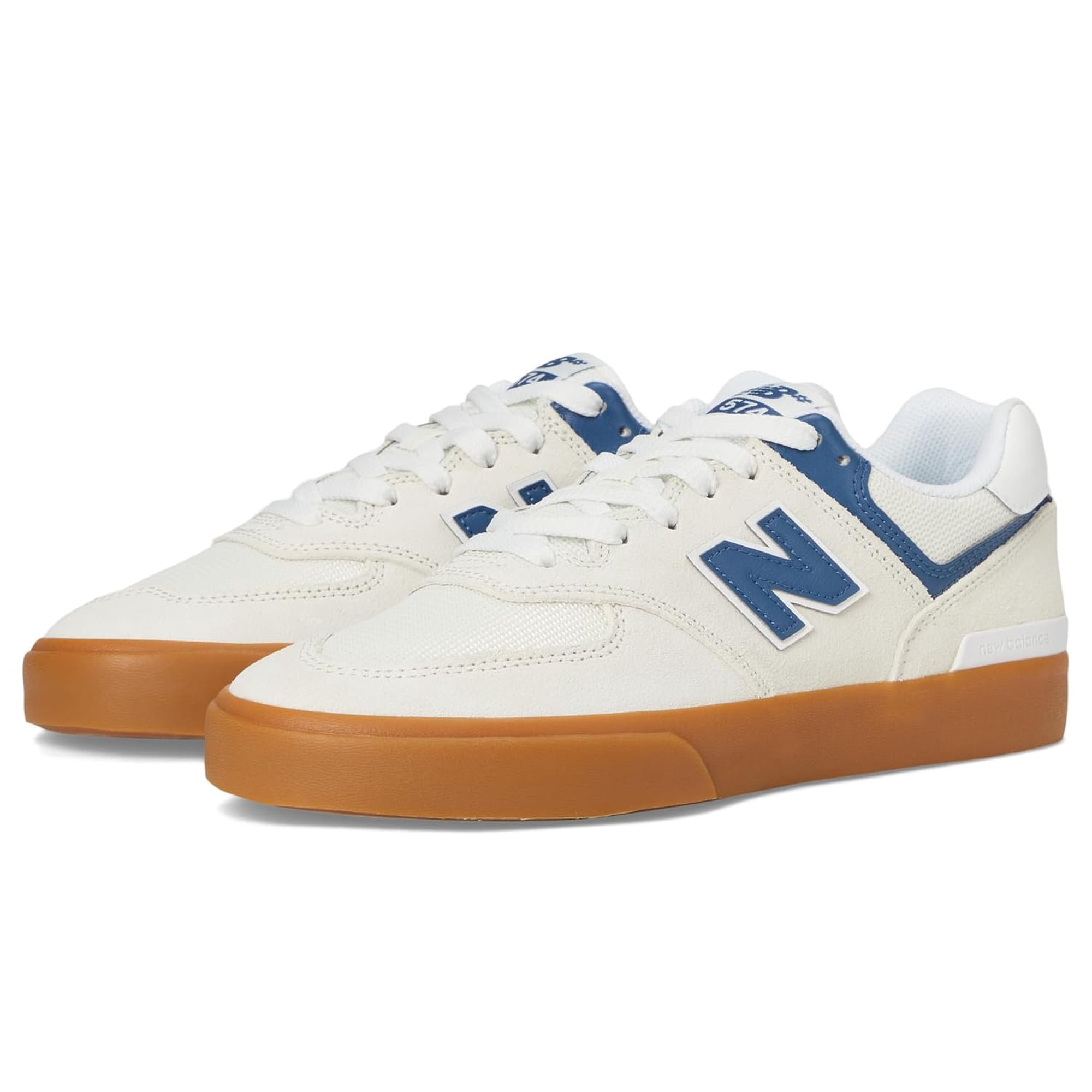 New Balance Men's 574 Vulc Sea Salt 08.5 Medium