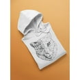 thumbnail image 3 of Realistic And Polygonal Cheetah Hoodie Men -Image by Shutterstock, Male 3X-Large, 3 of 4