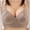 Coffee, variant on Jacenvly Sports Bras for Women High Support Solid Soft Comfortable Cotton Bras Women Underwear No Underwire Plus Size Together Everyday Bras Beige
