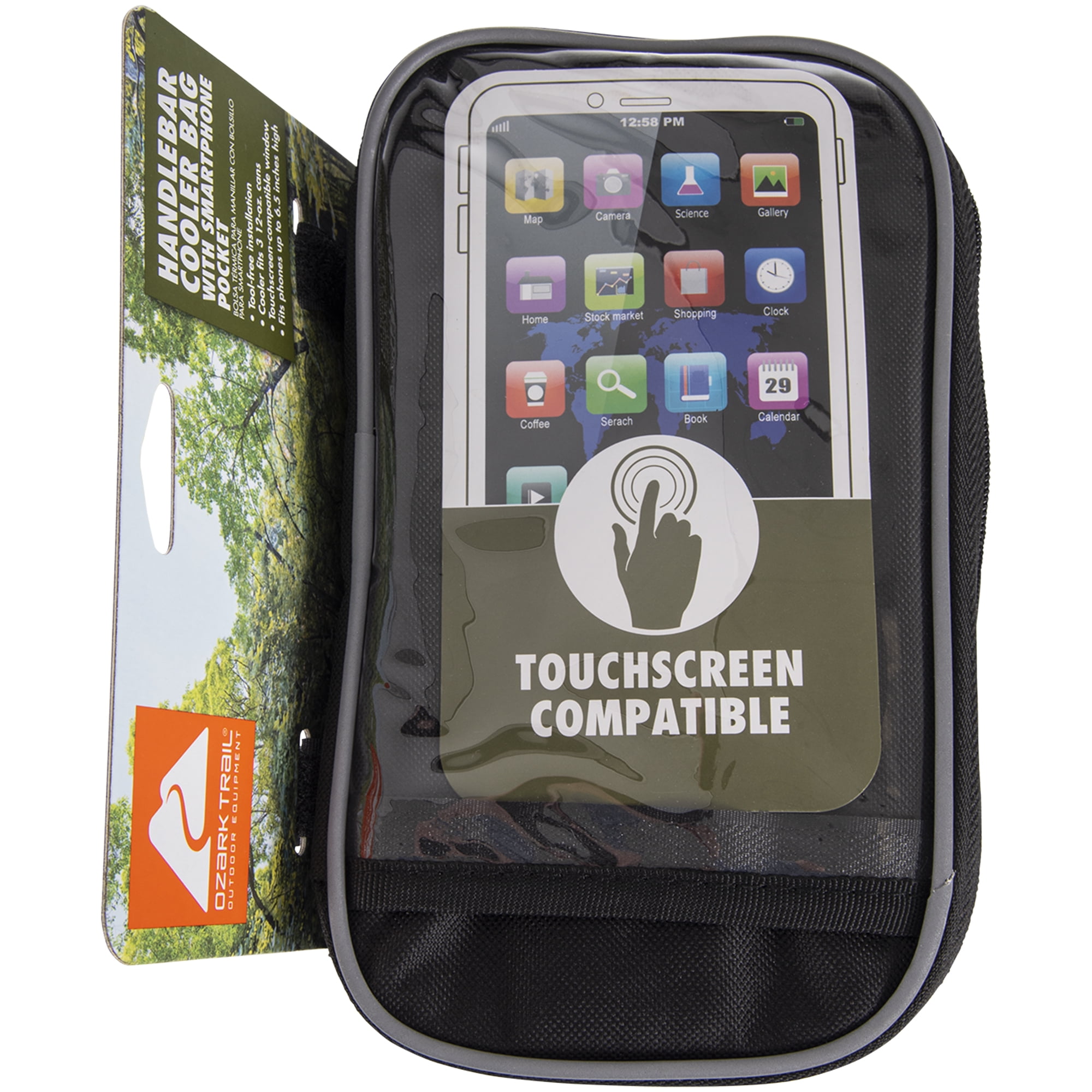Huffy handlebar cooler bag with hotsell smartphone pocket