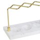 thumbnail image 2 of Organizador de maquillaje Soporte para cepillo de dientes con base de vetas de mármol para encimera de tocador de baño Almacenamiento de cepillos cosméticos tholdsy JJ24040-00B, 2 of 6