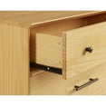 thumbnail image 6 of Camaflexi Mid Century Six Drawer Dresser - Scandinavian Oak Finish, 6 of 6