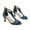 b_Blue Mid Heeled Sandals, variant on Mid Heeled Sandals for Women Dressy Summer Open Toe T-Strap Pumps Sandals Fashion Back Zip Party Wedding Dress Shoes Fashion Elegant Sandals Blue 42