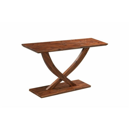 Rasmus Console Table Black Charcoal - Boraam: Acacia Wood, Hallway Display, Rubberwood Frame