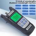 thumbnail image 2 of Medidor de potencia de fibra óptica de alta precisión AUA-Y510A/Y710A con medidor de potencia óptica OPM de luz LED, 2 of 5
