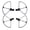 Black, variant on Drone Propeller Guard Cover for Potensic ATOM 3 Shock and Drop Resistant Prop Blade Bumper Protector-1 Set