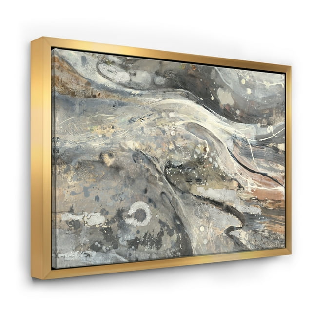 Fire and Ice Minerals I - Farmhouse Framed Canvas