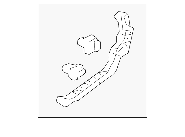 Genuine OE Honda Side Support - 71593-SDA-A10