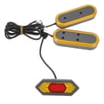 thumbnail image 1 of Electric Scooter Blinker, High Brightness Weatherproof Electric Scooter Turn   For Safe Riding, 1 of 8