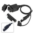 thumbnail image 1 of MYG Waterproof Motorcycle SAE to USB Cable Adapter Kit for Phone GPS Camera, 1 of 8
