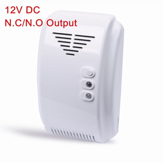Propano - Detector de gas natural, detección de fugas de gas, alarma de gas para el hogar, alta sensibilidad LPG LNG Carbón Detección de fugas de gas natural, sensor de monitor de alarma