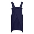 thumbnail image 4 of JJHGVB Aprons for Women with Pockets Kitchen Apron Work Apron Plus Size Aprons for Women Aprons for Men Womens Pinafore Dress Vintage Apron Blue 1 4XL, 4 of 7