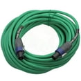 thumbnail image 5 of Speakon to Speakon Cables (2 Pack) by Fat Toad 50ft Professional Pro Audio Green Speaker PA Cord with Twist Lock Connector 12 AWG Wire for Impeccable Studio Recording & DJ Stage Performance Gear, 5 of 14