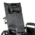 Drive Medical Silver Sport Reclining Wheelchair with Elevating Leg