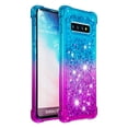 thumbnail image 2 of Funda para Samsung Galaxy S10 Plus Transparente con Brillos Carcasa Protectora Antigolpes con Glitter Brillante, 2 of 5